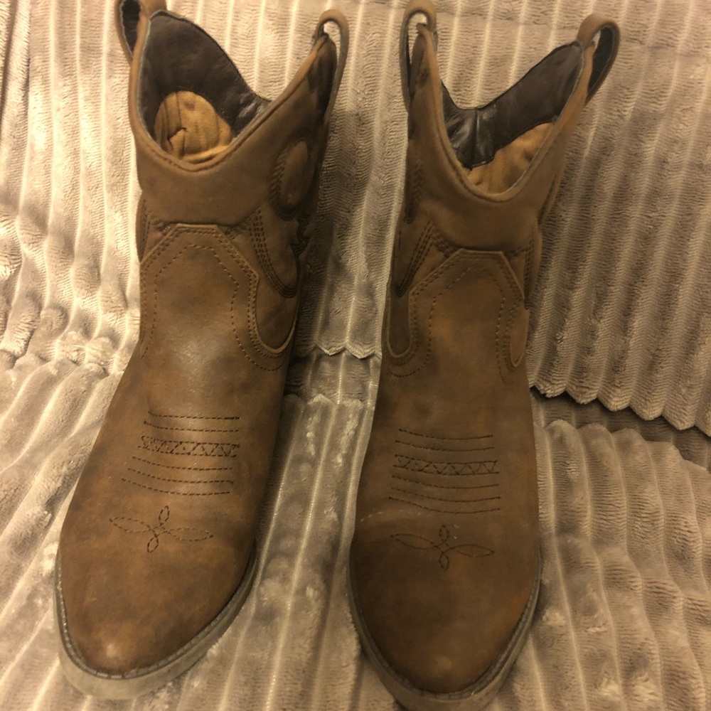 COPY - brown|short cowgirl booties ✖️